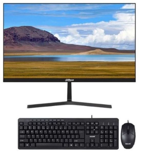 Dahua 24 Inch Full HD Monitor Built in Speaker + Keyboard &amp; Mouse Included