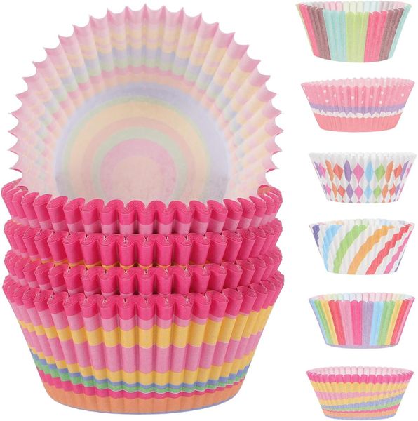 Greaseproof Food-grade Paper Cupcake Liners Mini Muffin Baking Cups