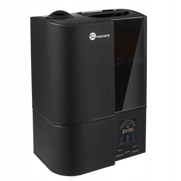TaoTronics Ultrasonic Cool Mist Humidifier 4L - Black