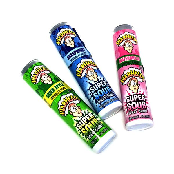 Warheads Sour Liquid Candy Spray 3 x 20ml