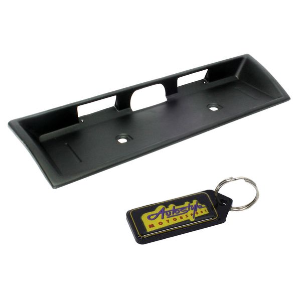 Number Plate Prestige Panel Suitable for BMW E30 - Black &amp; Gel Key Holder