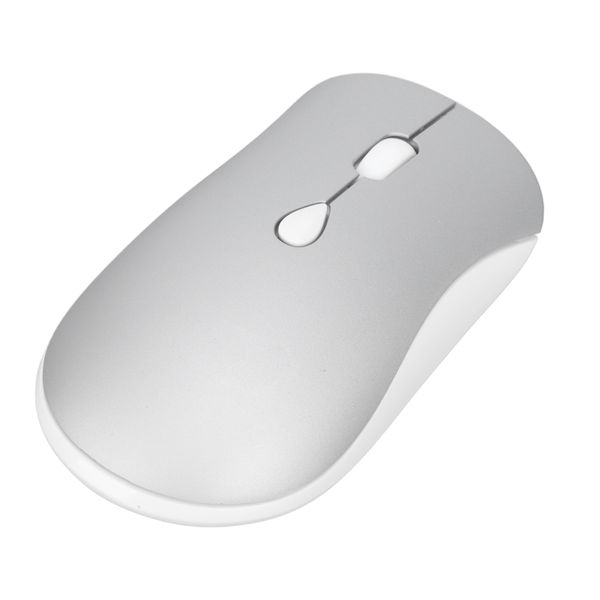 2.4G wireless mouse 3 DPI rechargeable compatible with notebook PC silver