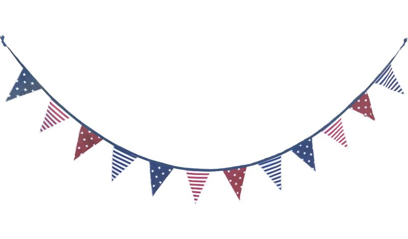 Bunting Stars and Stripes