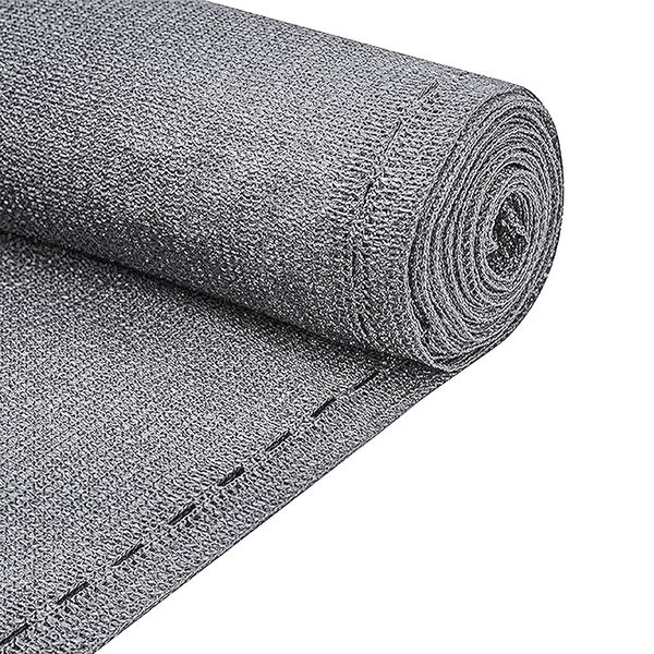 90% Silver Shade Cloth 3m x 50m Roll 240gsm UV-Resistant Shade Netting