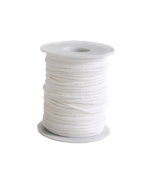 61m Roll of Candle Wick - Cotton Braid, For Candle Making