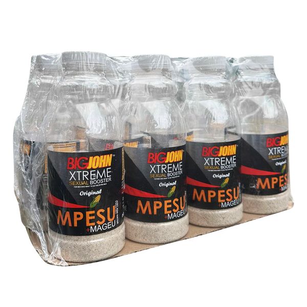 BigJohnXtreme Mpesu Mageu - Herbal Libido &amp; Performance 500ml - 12 Bottles