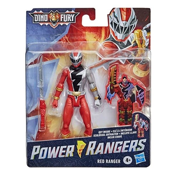 Power Rangers-Basic 6 In Figures Red Ranger