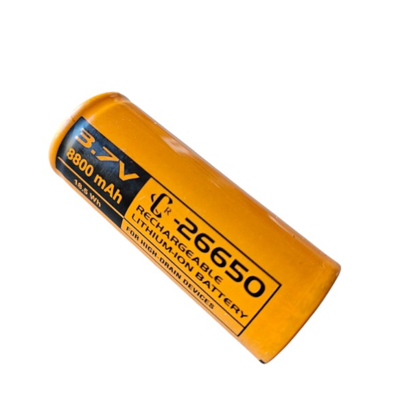 3.7V 8800mAh Rechargeable Lithium-ion Battery - 18.5Wh High Capacity Cell