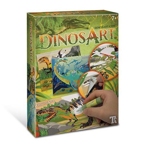 DinosArt Sand &amp; Foil Art Craft Set