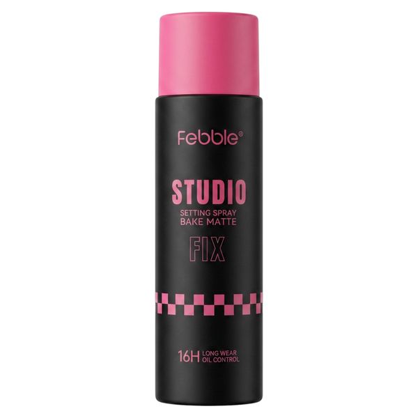 Febble Studio Bake Matte Setting Fix Spray 16 Hours Long Wear Oil Control