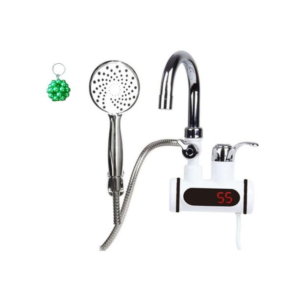 Instant Electric Heating Water Faucet And A Keyholder