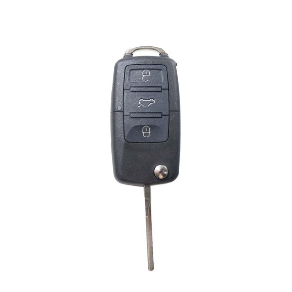 Compatible Volkswagen, VW Complete Remote Key (3 Buttons, HU66 Blade, 434MHz)