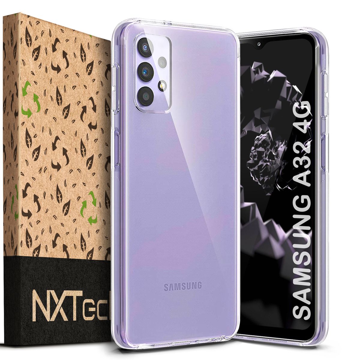 NXTech Samsung Galaxy A32 (4G) Clear Ultra-Slim Case