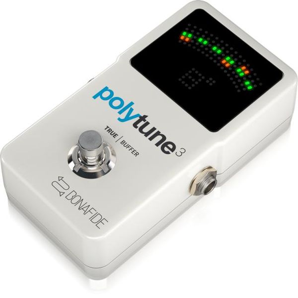 TC Electronic Polytune 3 Polyphonic Tuner Pedal for Electric Guitar &amp; Bass