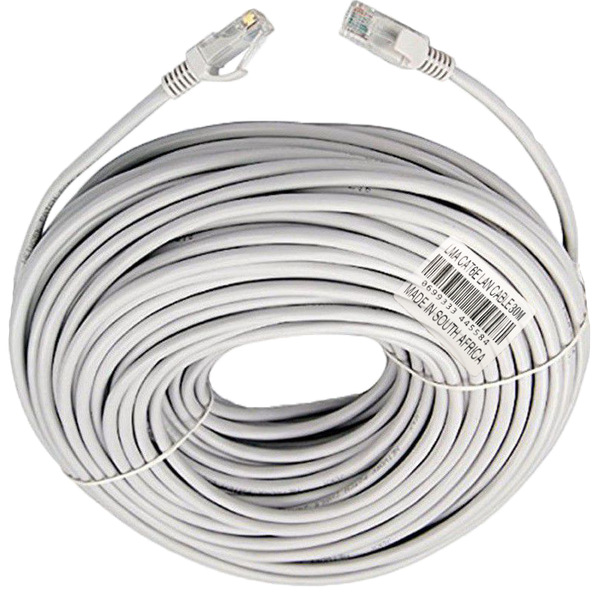 LMA Cat6e Network Cable 30M | High-Speed Ethernet Cable - Grey