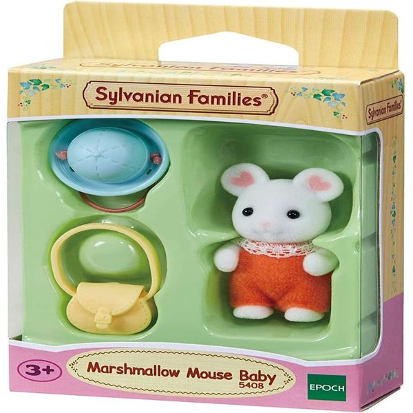 Sylvanian Families Marshmallow Mouse Baby 2021 Version