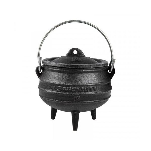 Bestduty Pot 3leg Oil Cured C/I No.1/4 0.7l 1.6kg