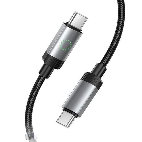 Star 60W USB-C Cable 1M / 3.28ft Durable Nylon Braided Fast Charge & Sync Image