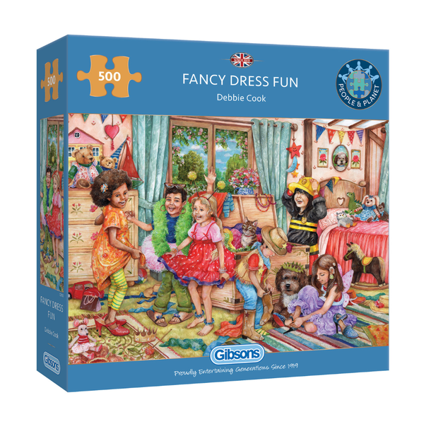 Gibsons - Fancy Dress Fun - 500 Piece Jigsaw Puzzle