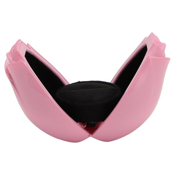 Pink Velvet Rose Box - Engagement Ring Case