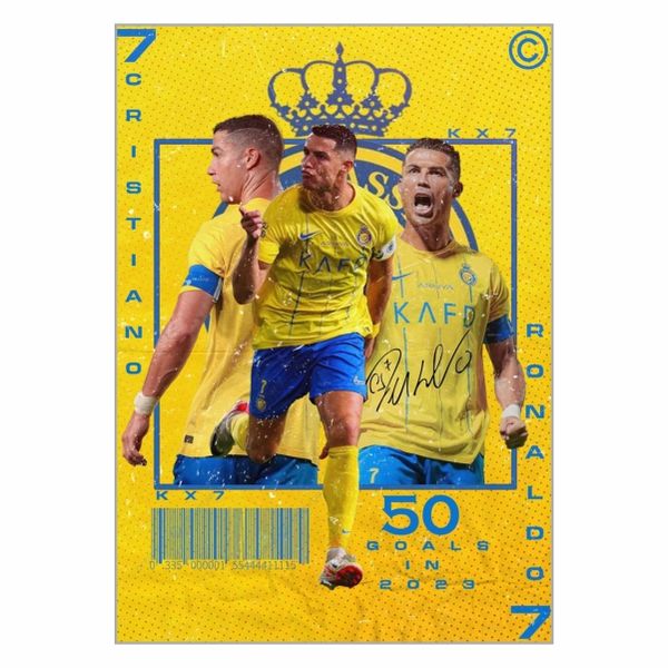 Ronaldo Al-Nassr Record Poster - A1