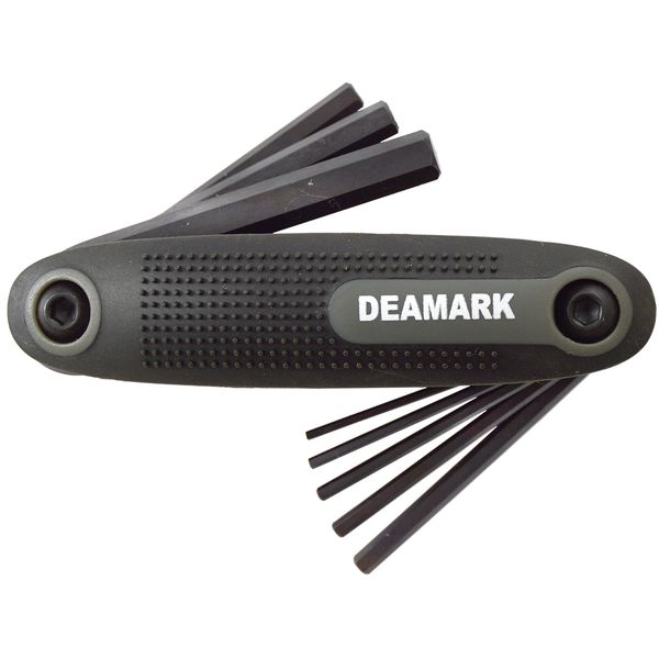 Deamark - Hex - Knife Type - Grey/Black - 8 Piece - 6 Pack
