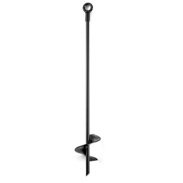 Ground Anchors Screw in Tent Stakes Heavy Duty Earth Anchors Solid Steel