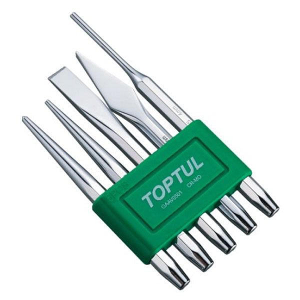 Toptul 5 Piece Chisel Punch Set