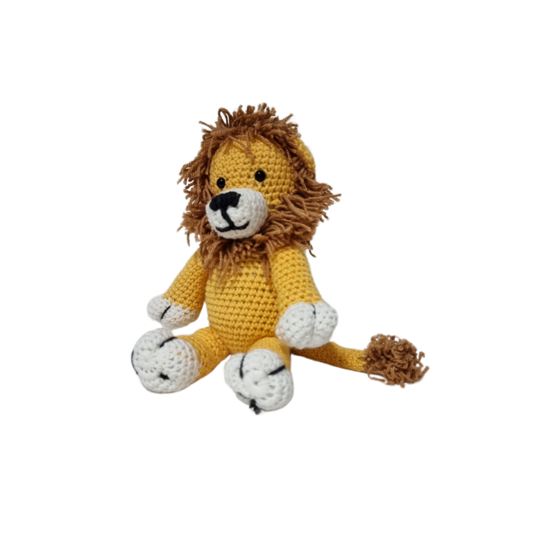 Handcrafted Plush Toy Lion Shop Today. Get it Tomorrow!