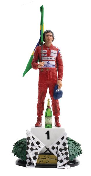 F1 GP Brazil 1991 Aryton Senna Deluxe Art Scale 1/10 Statue