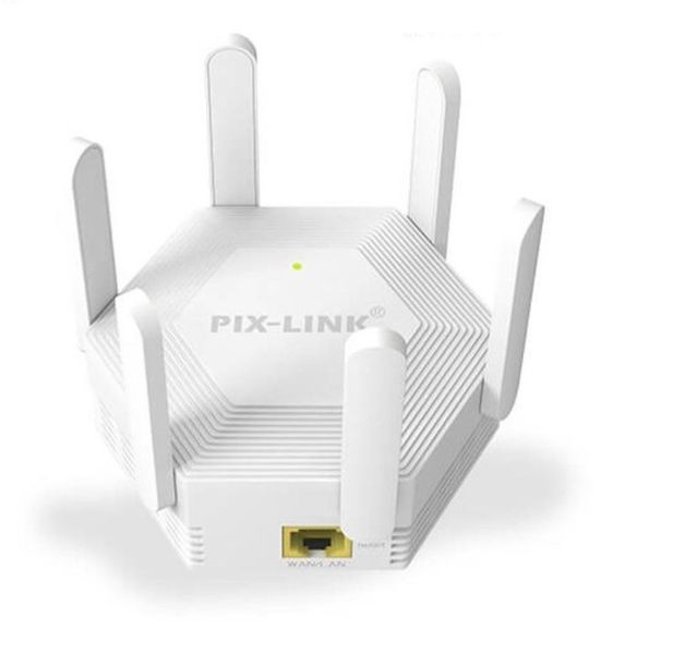 WiFi Repeater / Extender 2.4GHz 6 External Antennas Ethernet Port 300 Mbps