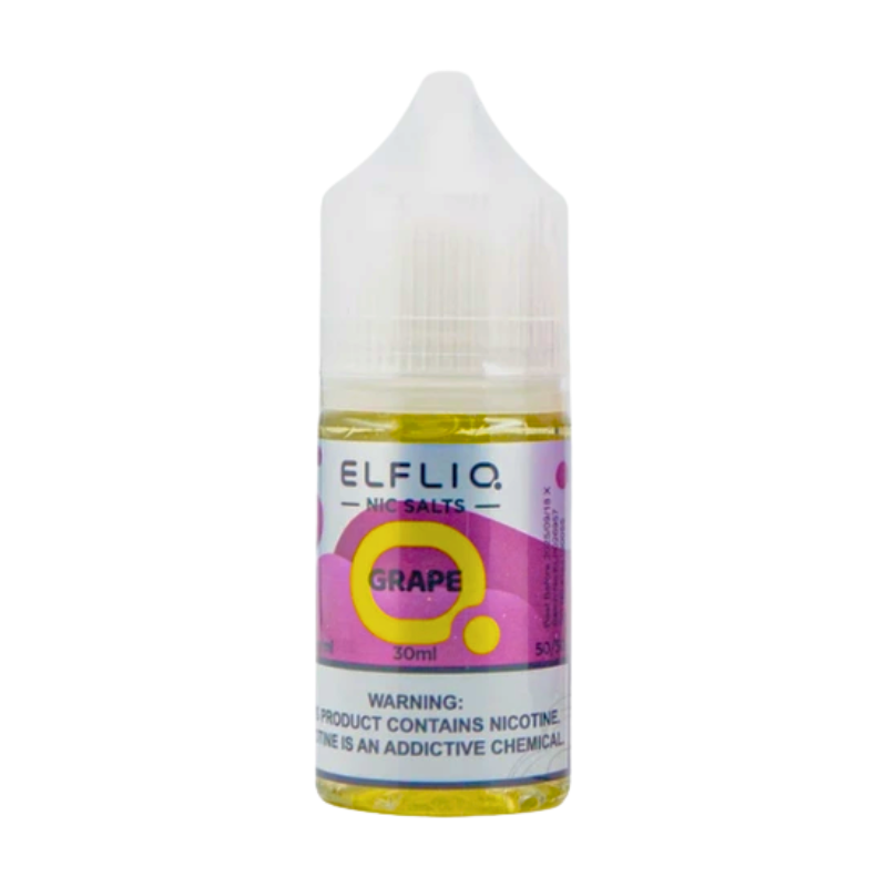 solt vape liquid ELFLIQ Elf Bar 5%/50mg Nicotine Salt E-liquid - 30ml - Grape | Shop Today.  Get it Tomorrow!