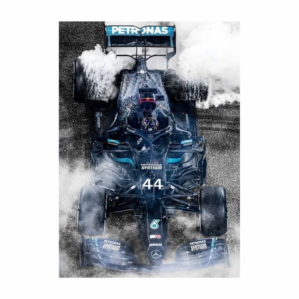 F1 Mercedes Smoke - A1 Poster
