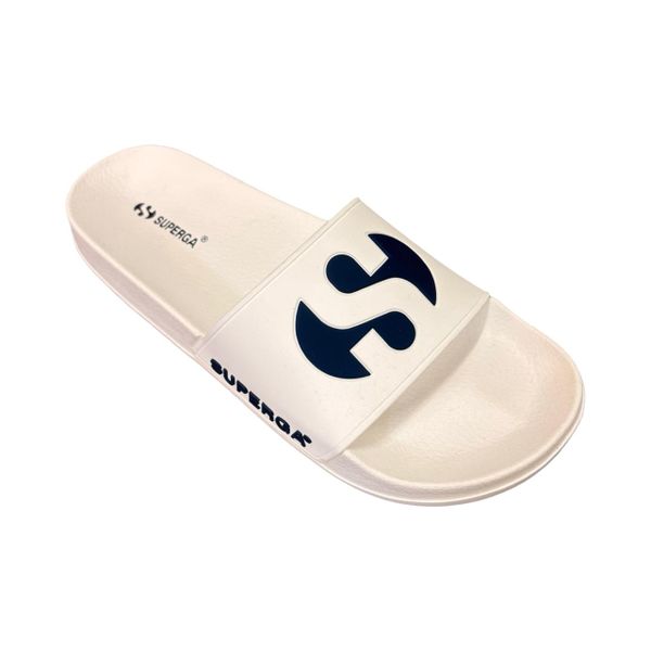 Superga - Women's S Logo Slide - White