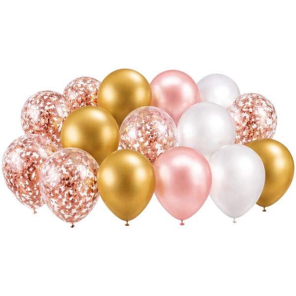 60 Piece Elegant Mixed Balloon Party Decoration Set