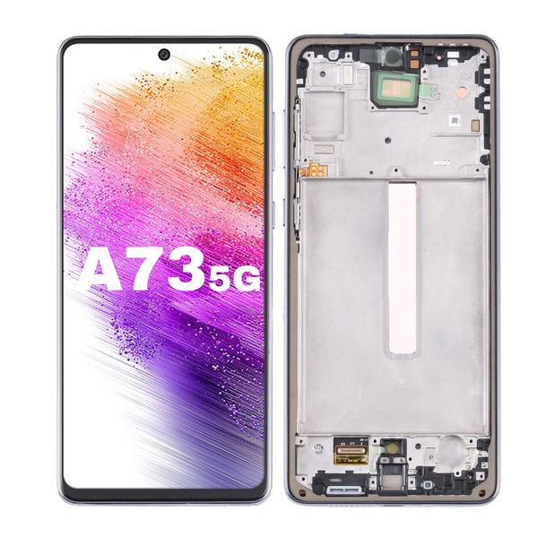 Lcd Screen for Samsung Galaxy A73 5G SM-A736B Full Assembly with Frame