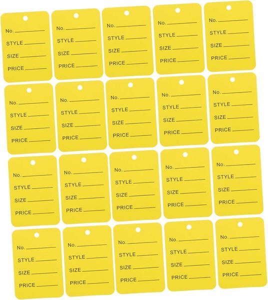 1000pcs Pricing Stickers for Retail Blank Tags Easy to Write