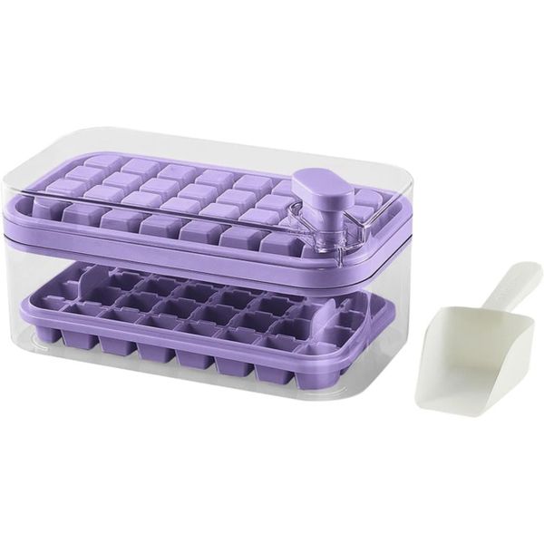 Large Silicone Ice Mold for 64 Ice Cubes