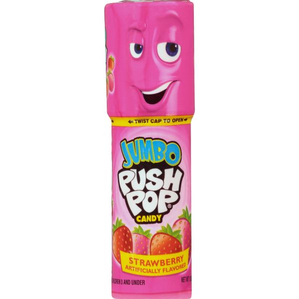 Push Pop Jumbo Twist Fruit Flavored Sucking sweet Snack