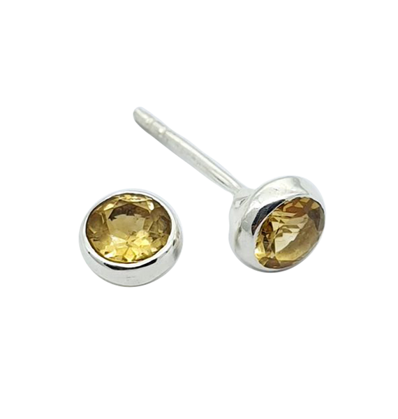 Birthstone Stud Earrings