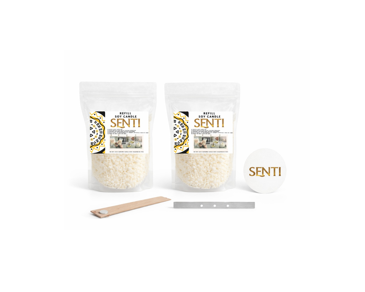 Senti Candle Refill Satchet - Lavender 500g
