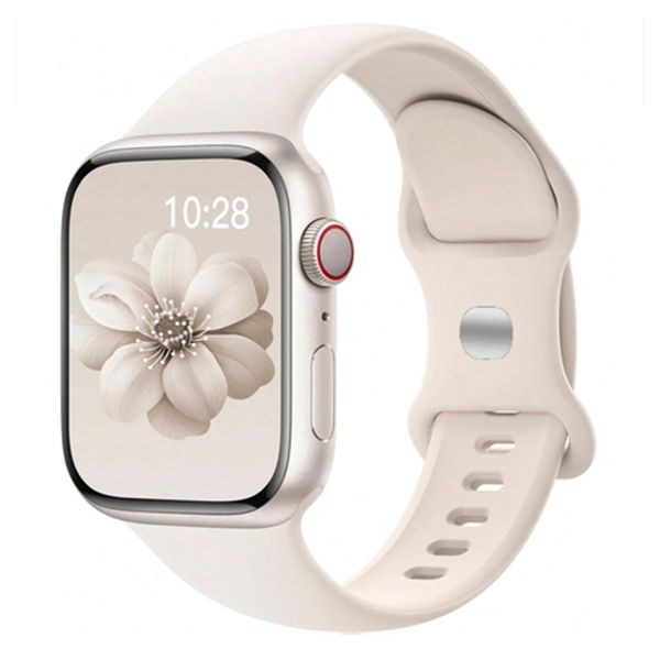 Compatible Strap for Apple Watch - Starlight Silicone Sport Band 42-49mm