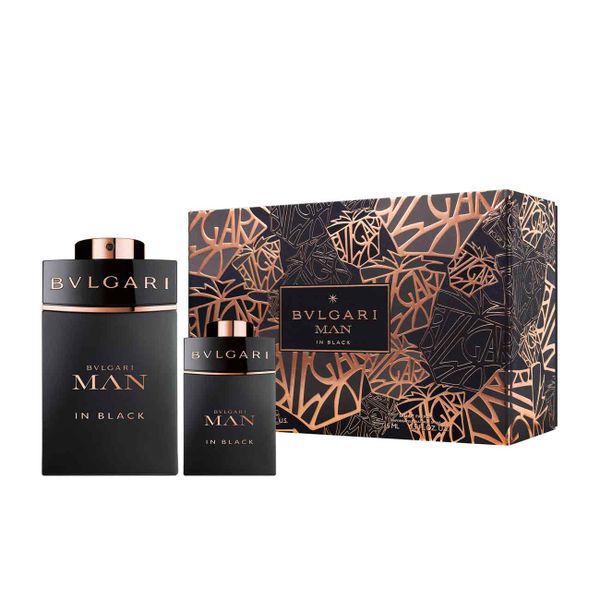 Bvlgari Man In Black Mens Set Edp 100 Ml + Edp 15 Ml (Parallel Import)