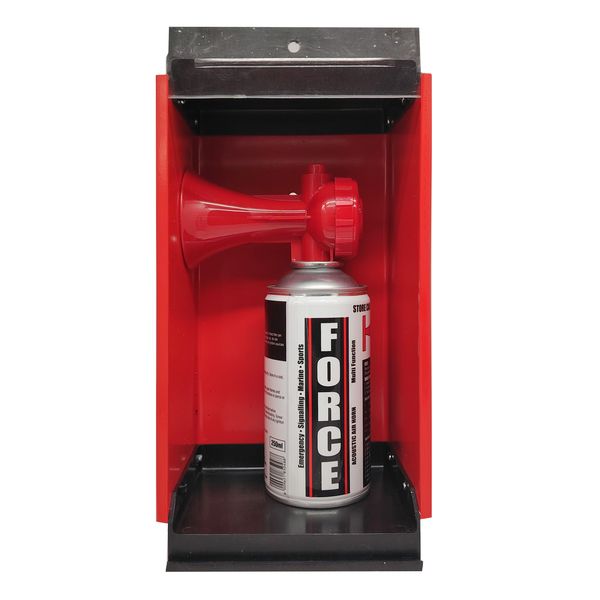 Force 250ml Sound Horn in Metal Safety Box
