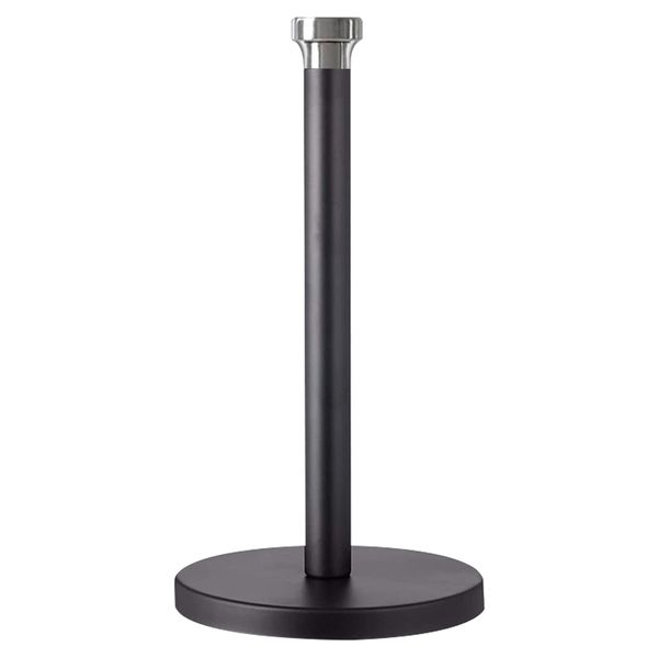 Heavy Duty with Sturdy Base Matte Black Countertop Paper Holder