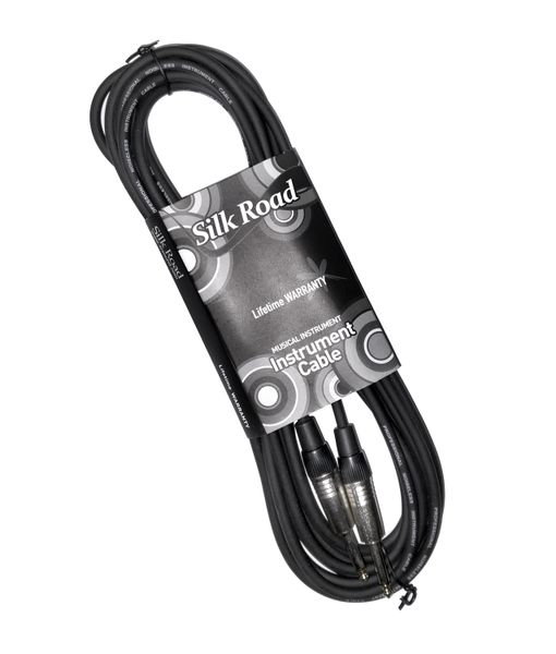 Silk Road G1-6 by Bergen - Instrument Cable For Guitars And Basses - 6m