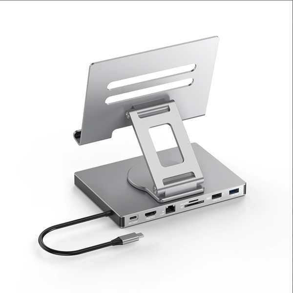 7-in-1 USB-C Docking Station Hub Compatible with iPad