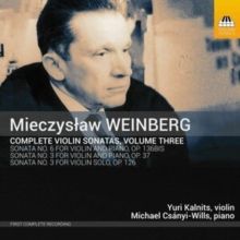 Mieczyslaw Weinberg: Complete Violin Sonatas (CD / Album)