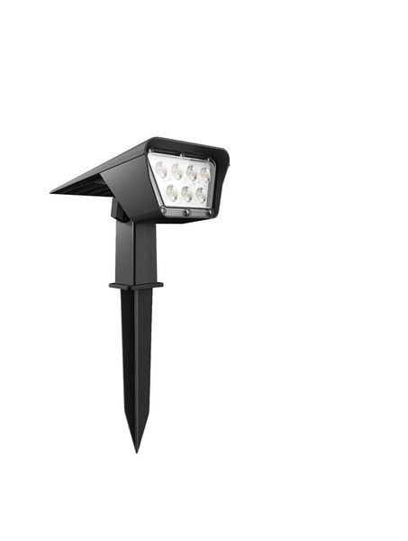 Outdoor Solar LED spotlight with adjustable Head (2 in the box)