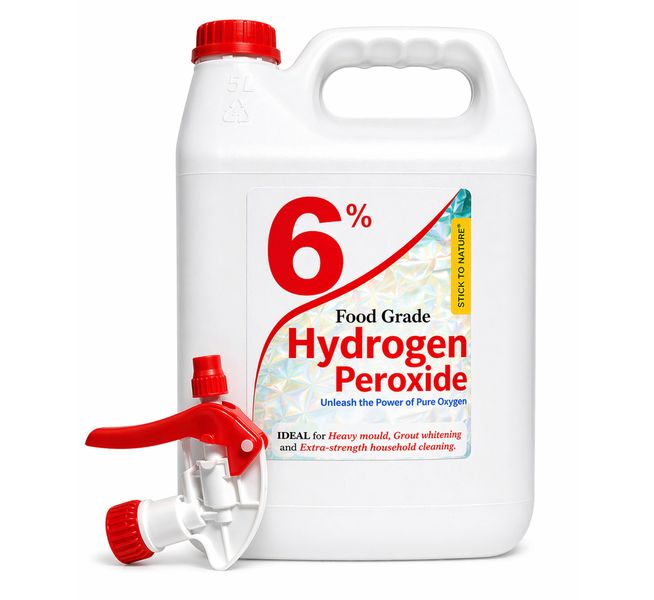 6% Hydrogen Peroxide (Food Grade) 5L